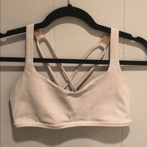 White free to be lululemon bra